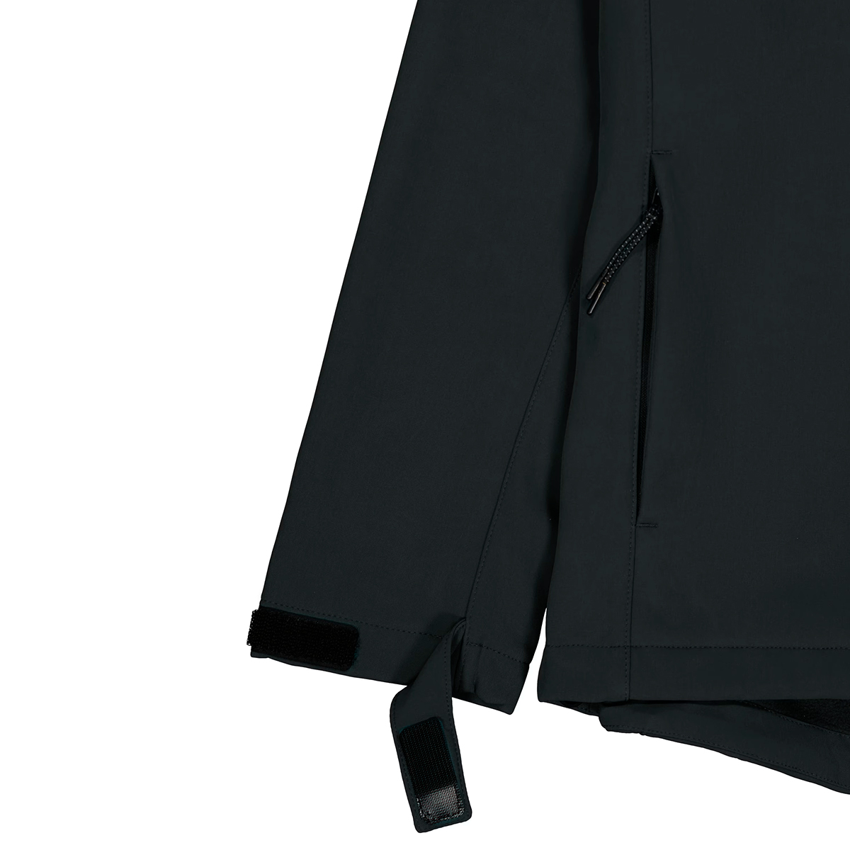 Herren-Softchell-Jacke Explore, Charcoal Black als Werbeartikel mit Logo bedrucken